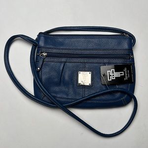 Blue Tignanello Genuine Leather Bag New With Tags
